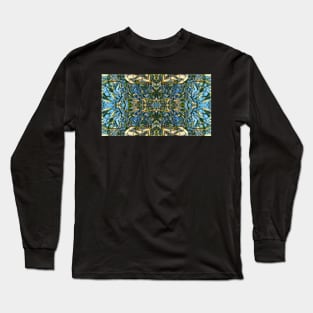 Bamboo and Snow Abstract 6 Long Sleeve T-Shirt